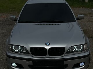 2003 BMW 3 серии 320i IV (E46) Рестайлинг, серебристый, 910000 рублей, вид 2