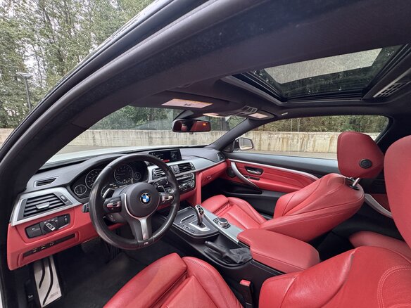 2019 BMW 4 серии 430i xDrive F32/F33/F36 Рестайлинг, белый, 3590000 рублей - вид 9