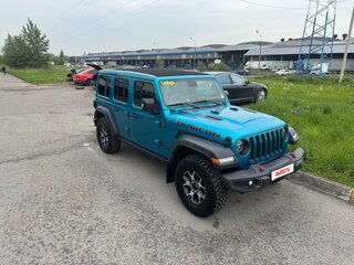 2019 Jeep Wrangler Rubicon IV (JL), синий, 4600000 рублей, вид 2