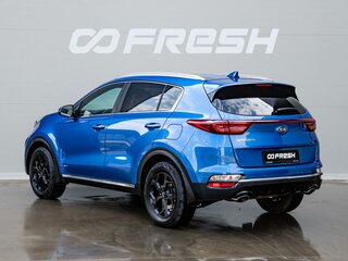 2020 Kia Sportage IV Рестайлинг, синий, 2720000 рублей, вид 2