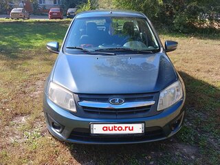2015 Lada (ВАЗ) Granta I, серый, 405000 рублей, вид 1