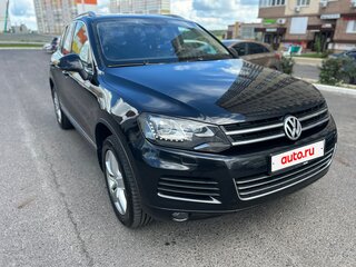 2012 Volkswagen Touareg II, чёрный, 2260000 рублей, вид 2