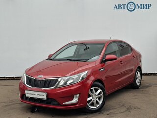2013 Kia Rio 4-speed III, красный, 650000 рублей, вид 1