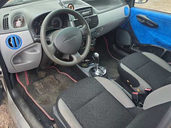 2001 Fiat Punto II, серебристый, 300000 рублей - вид 9