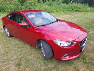 2016 Mazda 6 III (GJ) Рестайлинг, красный, 1450000 рублей, вид 3