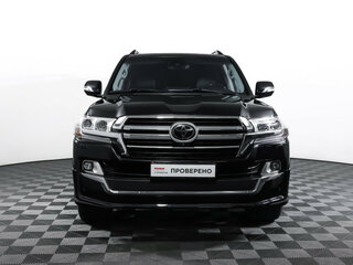 2016 Toyota Land Cruiser 200 Series Рестайлинг 2, чёрный, 6200000 рублей, вид 2