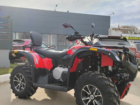 2026 Stels ATV-600YL Леопард, красный - вид 1