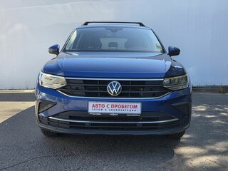 2021 Volkswagen Tiguan II Рестайлинг, синий, 2520000 рублей, вид 2