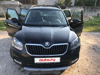 2014 Skoda Yeti I Рестайлинг, чёрный, 1100000 рублей, вид 1