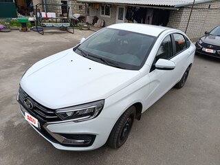 2023 Lada (ВАЗ) Vesta I Рестайлинг (NG), белый, 1400000 рублей, вид 2