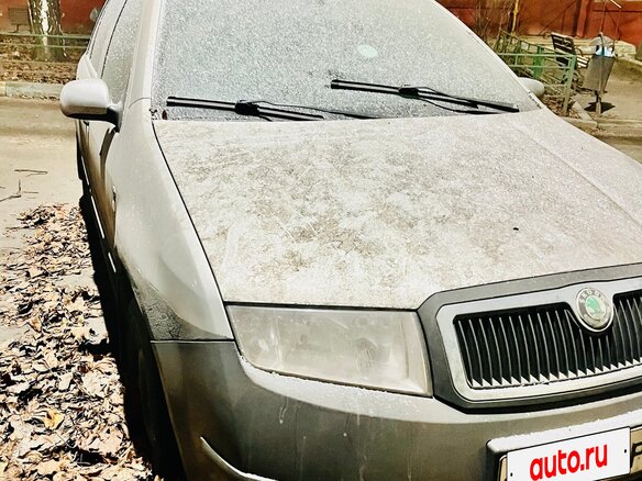 2002 Skoda Fabia I, серебристый, 300000 рублей - вид 6