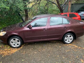 2010 Skoda Octavia II (A5) Рестайлинг, пурпурный, 700000 рублей, вид 3
