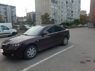 2007 Mazda 3 I (BK) Рестайлинг, фиолетовый, 450000 рублей, вид 2