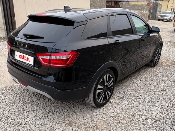 2021 Lada (ВАЗ) Vesta SW I, чёрный, 1190000 рублей - вид 2