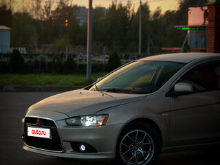 2008 Mitsubishi Lancer X, бежевый, 850000 рублей, вид 2