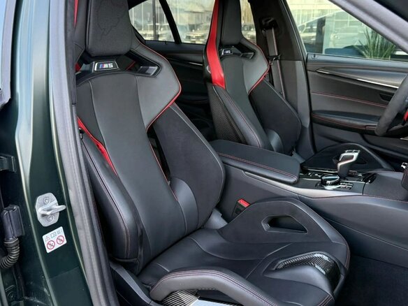 2022 BMW M5 CS VI (F90) Рестайлинг, зелёный - вид 5