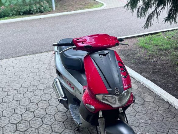 2003 Gilera VXR180 Runner, красный, 410000 рублей - вид 4