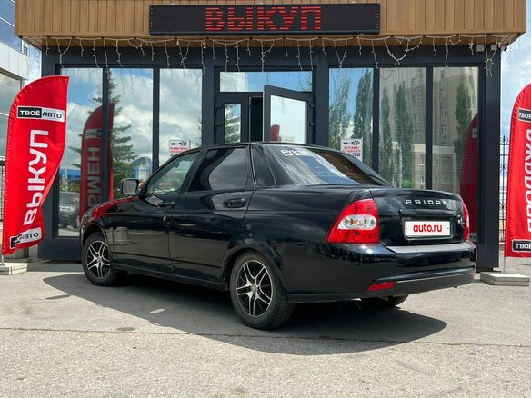 2011 Lada (ВАЗ) Priora I, синий, 190000 рублей - вид 4