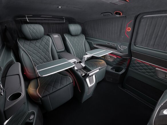 2026 Mercedes-Benz V-Класс Extra Long 300 d экстра длинный III (W447) Рестайлинг 2, чёрный, 41500000 рублей - вид 10