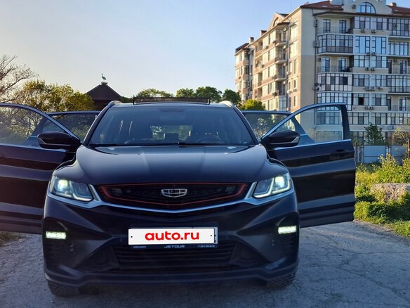 2021 Geely Coolray I, чёрный, 1270000 рублей - вид 2