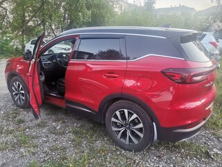 2021 Chery Tiggo 7 Pro I, красный, 1850000 рублей, вид 4