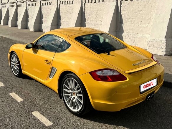 2007 Porsche Cayman S I (987), жёлтый, 10000000 рублей - вид 7
