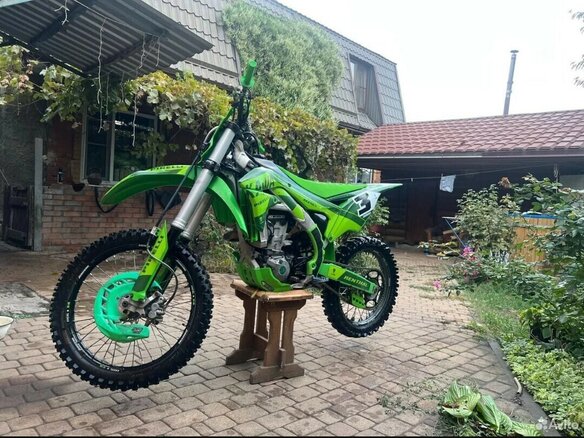 2018 Kawasaki KX 450, зелёный, 400000 рублей - вид 4
