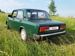 1997 Lada (ВАЗ) 2107, зелёный, 100000 рублей, вид 4