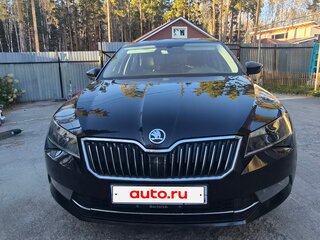 2017 Skoda Superb III, чёрный, 1800000 рублей, вид 1