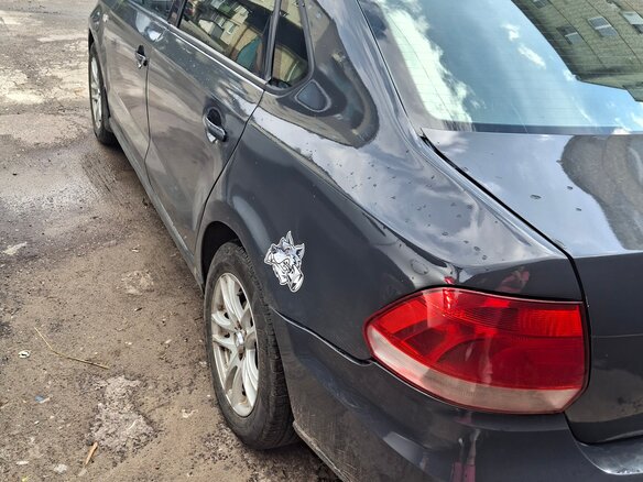 2011 Volkswagen Polo V, серый, 350000 рублей - вид 9