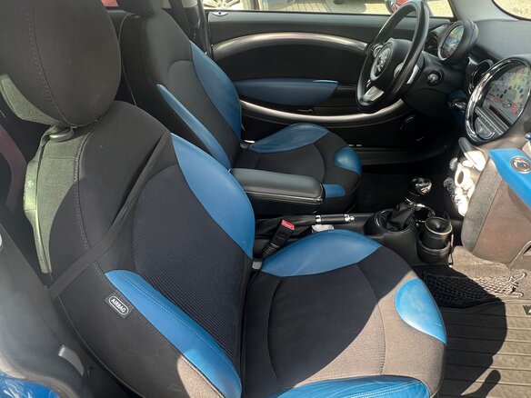 2008 Mini Hatch Cooper S II (R56), синий - вид 17