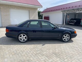 1991 Audi 100 IV (C4), синий, 460000 рублей, вид 3