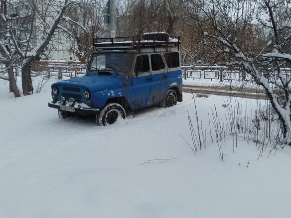 1997 УАЗ 31519, голубой, 270000 рублей - вид 2