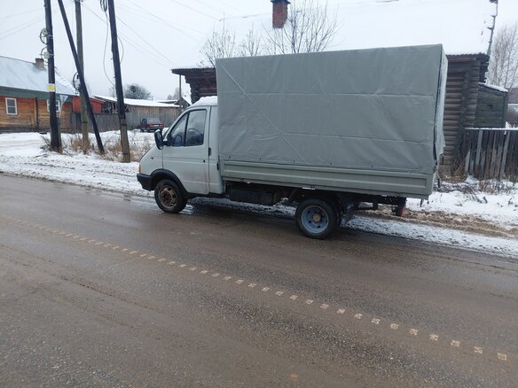 2000 ГАЗ ГАЗель (3302), серый, 350000 рублей