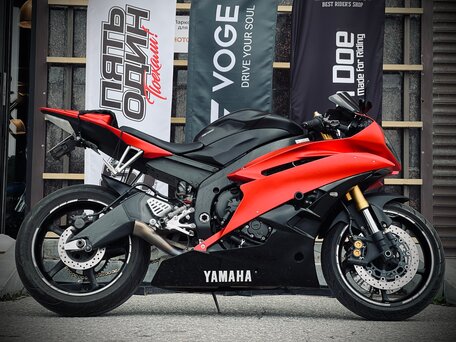 2007 Yamaha YZF-R6, белый, 630000 рублей, вид 3