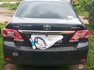 2013 Toyota Corolla X (E140, E150) Рестайлинг, чёрный, 1100000 рублей, вид 3