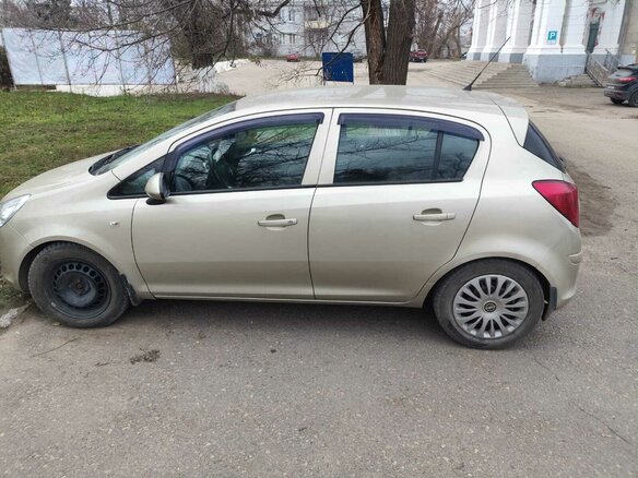 2008 Opel Corsa D, серебристый, 585000 рублей - вид 12