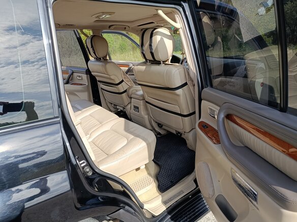 2007 Lexus LX 470 II Рестайлинг, чёрный, 1800000 рублей - вид 8