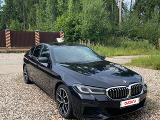 2021 BMW 5 серии 530d xDrive VII (G30/G31/G38) Рестайлинг, чёрный, 4700000 рублей, вид 2