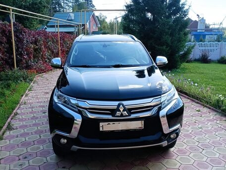 2017 Mitsubishi Pajero Sport III, чёрный, 2700000 рублей, вид 2