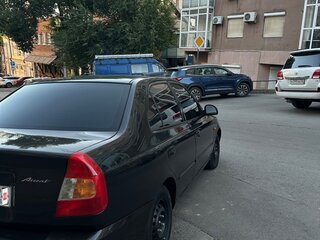 2005 Hyundai Accent ТагАЗ II, чёрный, 310000 рублей, вид 5