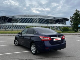 2014 Nissan Sentra VII (B17), синий, 1155000 рублей, вид 4