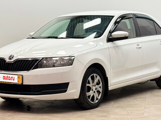 2018 Skoda Rapid I Рестайлинг, белый, 835000 рублей, вид 1