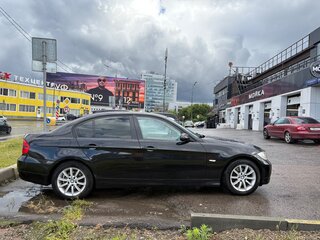 2008 BMW 3 серии 318d V (E90/E91/E92/E93), чёрный, 700000 рублей, вид 3