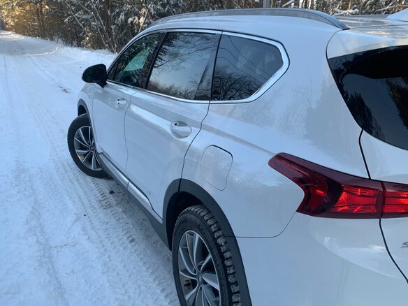 2019 Hyundai Santa Fe IV, белый, 2220000 рублей - вид 7