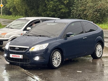 2010 Ford Focus II Рестайлинг, синий, 500000 рублей, вид 1