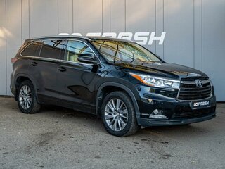 2014 Toyota Highlander III (XU50), чёрный, 3299000 рублей, вид 1