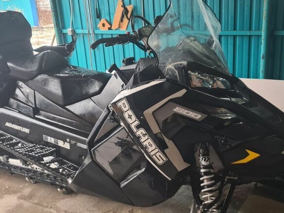 2017 Polaris 800 Titan, чёрный, 1400000 рублей