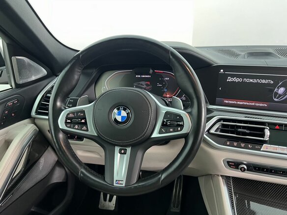 2022 BMW X6 M50i III (G06), синий, 10990000 рублей - вид 18