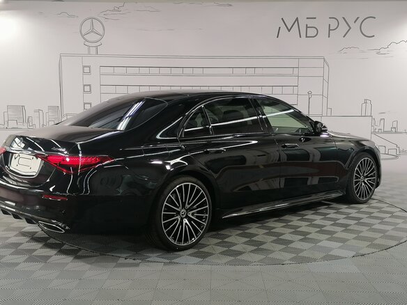 2024 Mercedes-Benz S-Класс 500 4MATIC VII (W223), чёрный - вид 6